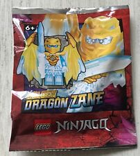 LEGO MINIFIGURE POLYBAG NINJAGO FOIL 892293 GOLDEN NINJA DRAGON ZANE