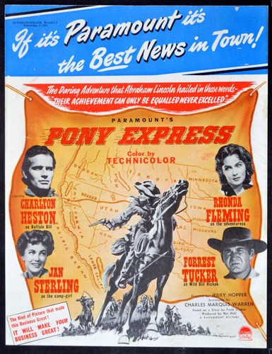 Pony express 1953 charlton - express,