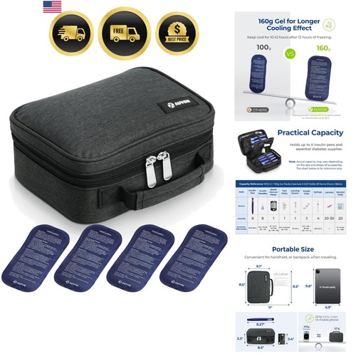 Insulin cooler travel case - insulin,