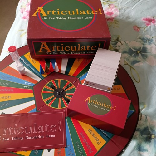 Articulate board game 1998 - board,