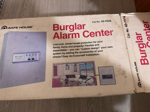 Vintage safe house - safe, burglar