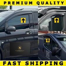 VAUXHALL VIVARO RENAULT TRAFIC 2001-2014 Wind Deflectors Rain Sun, Smoke  Window