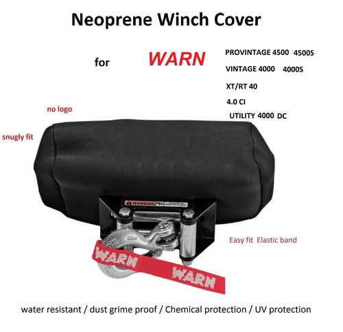 Neoprene winch cover - neoprene,