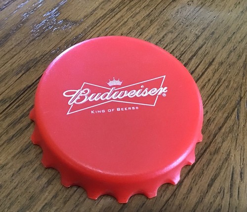 Budweiser promo fridge magnet - budweiser,