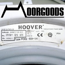 Hoover AM11001 WASHING MACHINE