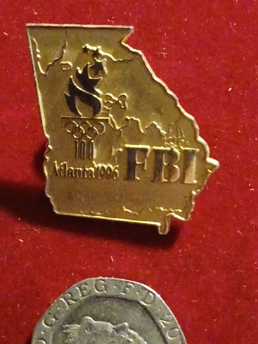 Fbi atlanta 1996 badge - fbi,