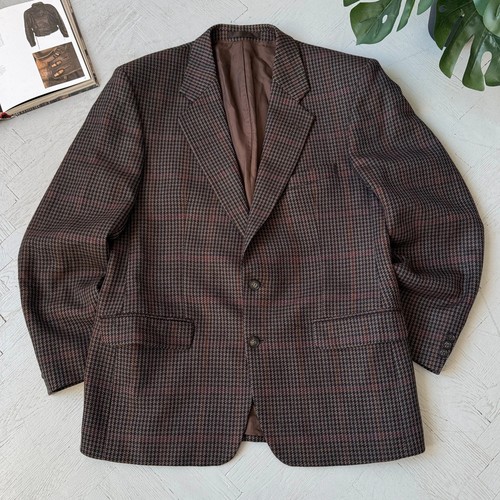 Vintage wool plaid - vintage,