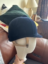 Charles Owen Fian Navy Velvet