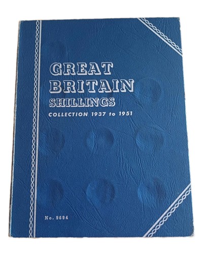 Empty whitman folder shillings - empty,