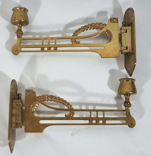 Antique art nouveau brass - antique,