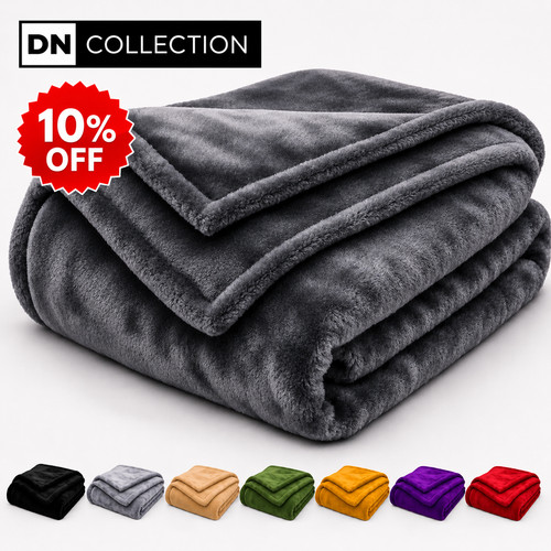 Super soft fleece blanket - super,
