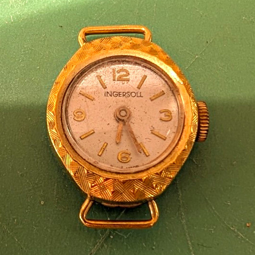 Vintage ingersoll ladies gold - vintage,