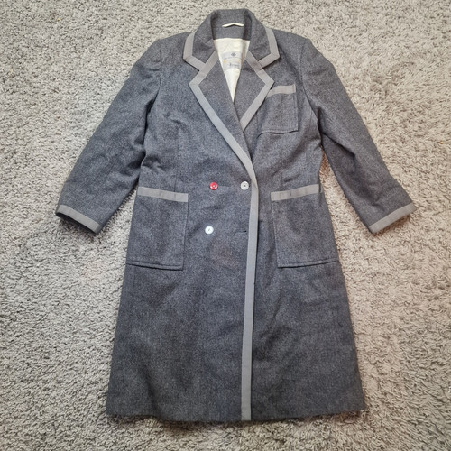 Aquascutum coat womens grey - aquascutum,