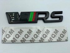 Black VRS 3D Rear Boot  Emblem