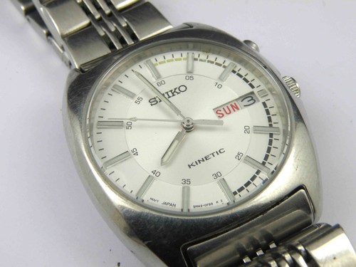 Seiko 5m43 0e30 men kinetic - seiko, 5m43-0e30