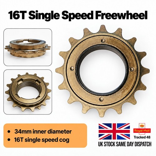 16t teeth 34mm single - 16t, speed