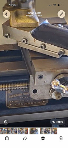 Vintage drummond metal working - drummond,