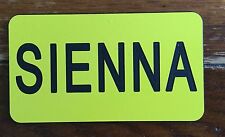 ENGRAVED NUMBER PLATE FOR