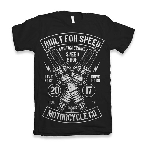 Shirt built speed - built, tee