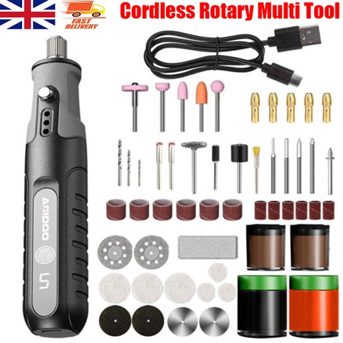Cordless rotary multi tool - tool, w/
