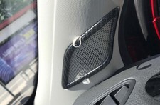 Chrome Interior A-pillar sound circle Cover Trim For MG Zs SUV 2017-2020