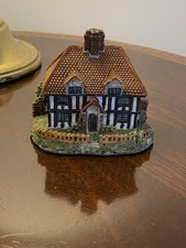 Leonardo Collection Miniature House Vintage Ornament