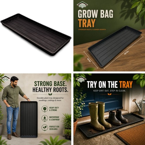 Grow bag trays tough ridgid - bag,