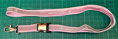 Turkish airlines lanyard white - lanyard,