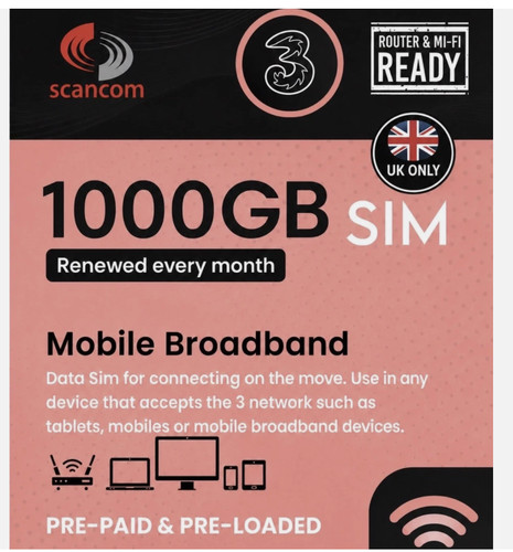 Three vodafone 1000gb - +,