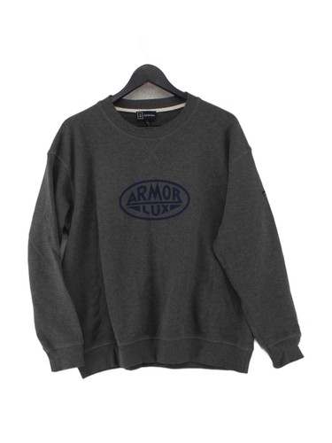 Armor lux men hoodie - hoodie, grey