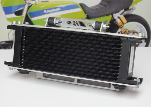 Oil cooler rows with - oil,