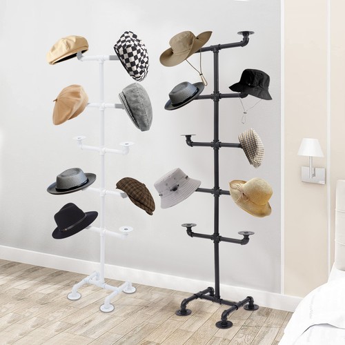 Industrial style hat stand - hat,