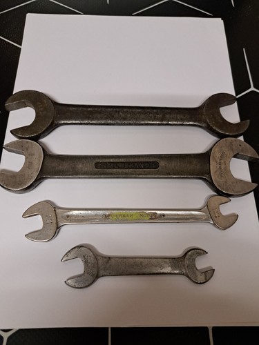 Four vintage open-end