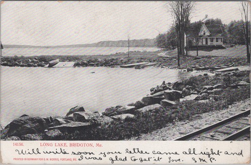 Long lake bridgton maine - lake,
