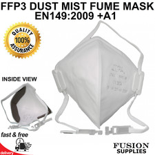 P3 DUST MASK.FFP3.RESPIRATOR MASK.MDF.WELDING.PESTICIDE.SPRAYING. ASBESTOS.DIY