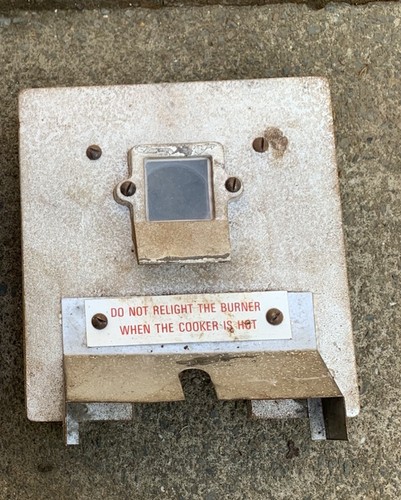 Aga oil fired fire door - aga, door.(used)