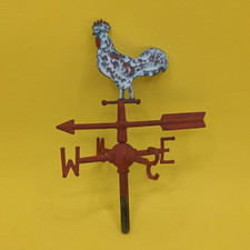 Vintage Doll House Dollhouse Rooster Weathervane Vane In 2 Sections 15cm (6")