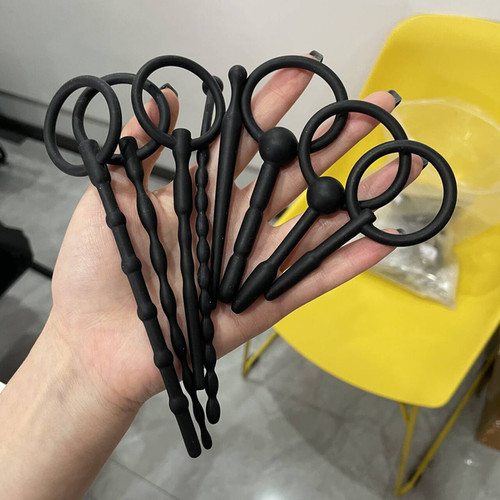 8pcs silicone urethral plug - 8pcs,