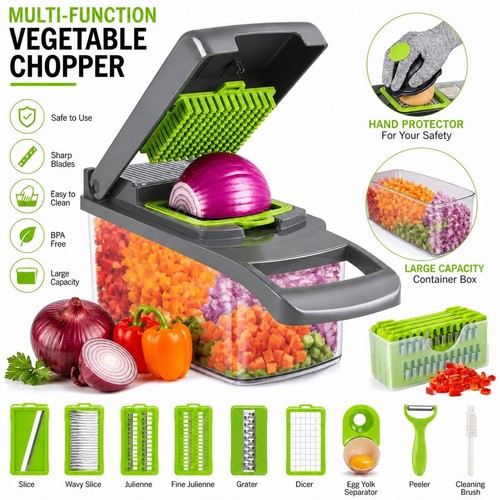 Vegetable chopper - in,