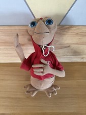Vintage  ET Extra Terrestrial Plush Toy Teddy Universal Studios 12"