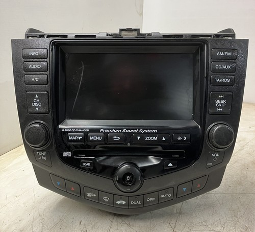 2007 honda accord sat nav - honda,