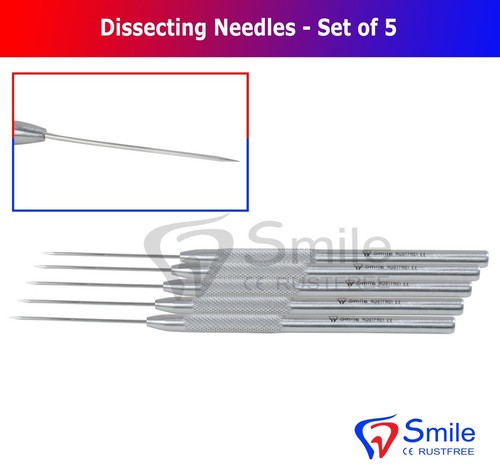Dissecting needles set - needles, of