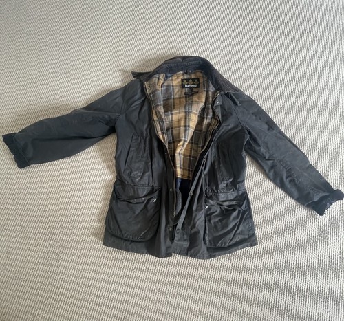 Mens barbour wax jacket - jacket, xl