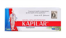 Kapilar 50 Tablets Vascular Protection Dihydroquercetin Taxifolin Larch Extract