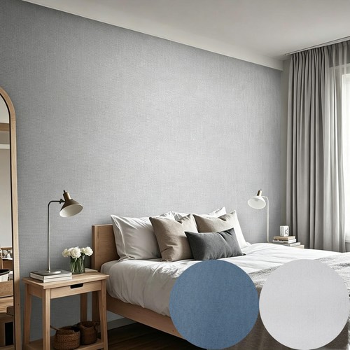 Thick matte plain linen - matte,