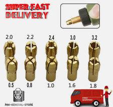 10x Brass Drill Chuck Collet