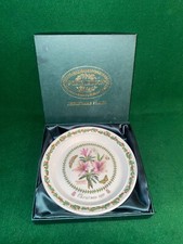 PORTMEIRION 8½" BOTANIC GARDEN CHRISTMAS 1999 RHODODENDRUM PLATE IN BOX