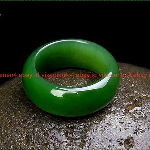 Jade ring green real natural - ring,