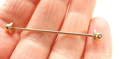 Vintage collar bar barbell - bar,