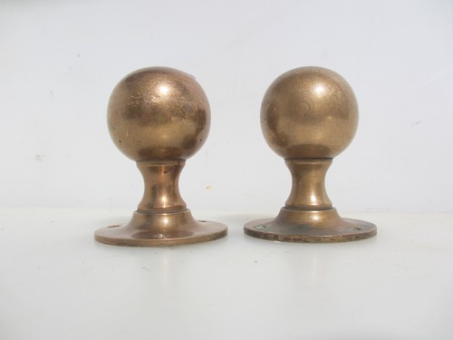 Victorian bronze door knobs - victorian,